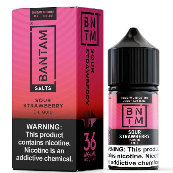 Bantam Salts Sour Strawberry