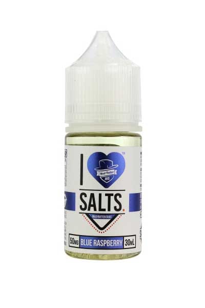 I Love Salts Blue Raspberry 30ml E-Juice - Mad Hatter Vape Juice 