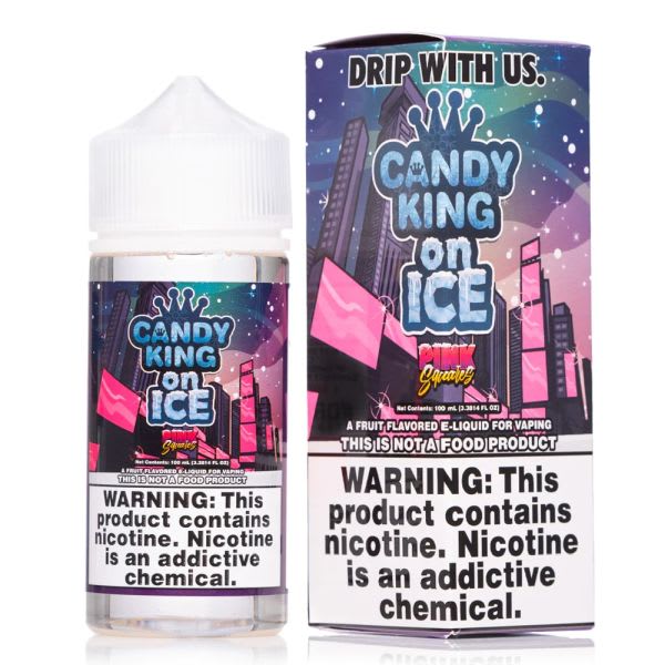 Candy King Ice Pink Squares