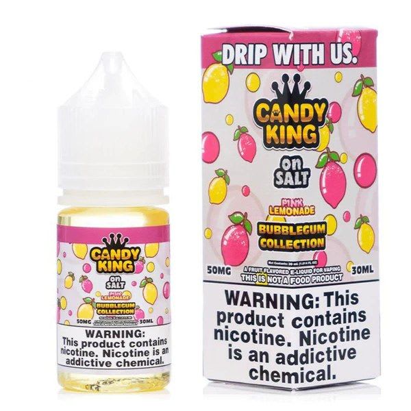 Candy King on Salt Pink Lemonade Bubblegum