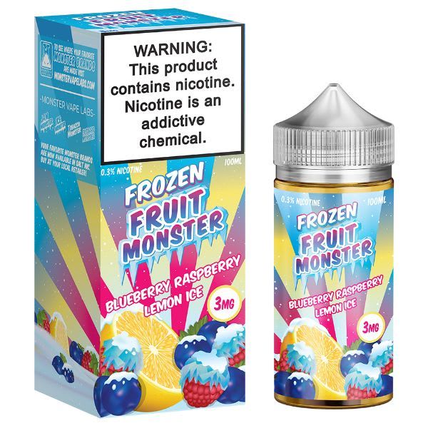 Frozen Fruit Monster Synthetic Blueberry Raspberry Lemon Ice