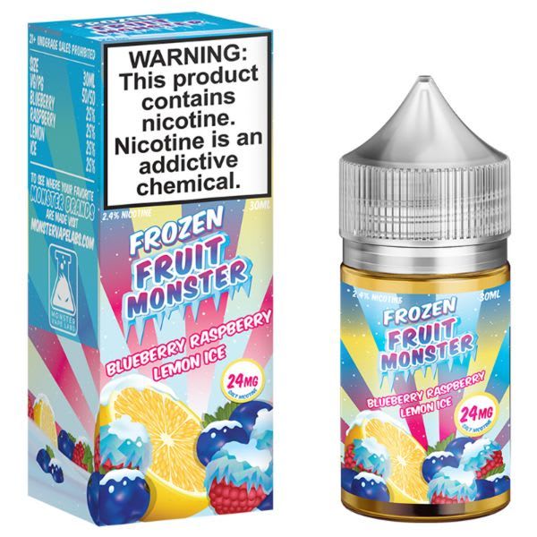 Frozen Fruit Monster Synthetic Salts Blueberry Raspberry Lemon Ice