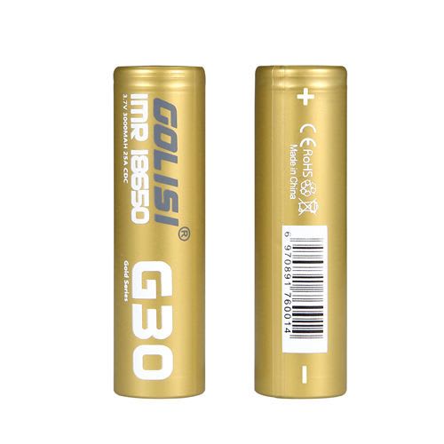 Golisi IMR G30 18650 Battery - 2 Pack