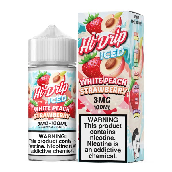 Hi-Drip White Peach Strawberry Iced