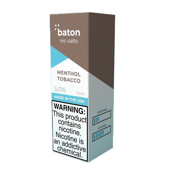 Baton Salts Menthol Tobacco