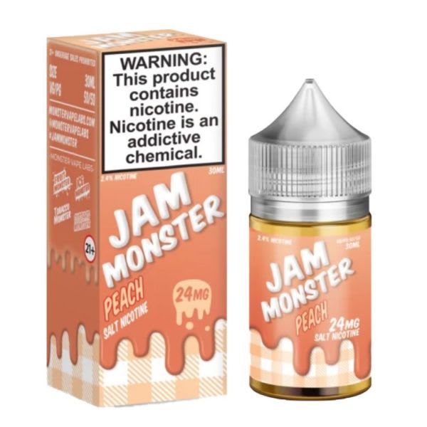 Jam Monster Synthetic Salts Peach