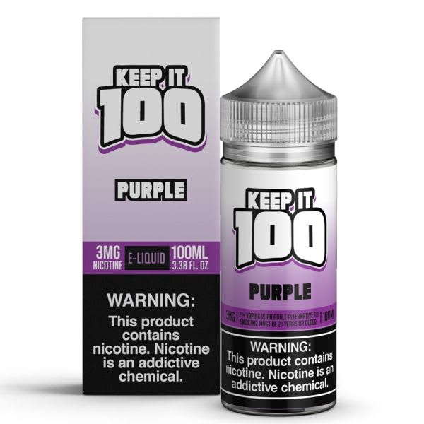 Keep it 100 Synthetic Purple