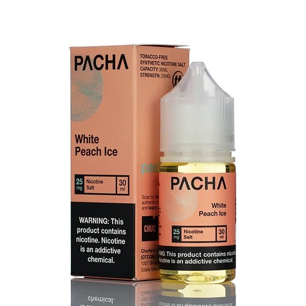 Pacha SYN Salts White Peach Ice