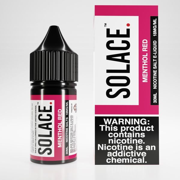 Solace Salts Menthol Red