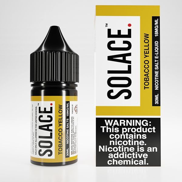 Solace Salts Tobacco Yellow