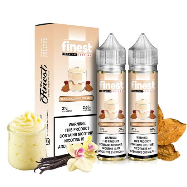 The Finest Vanilla Custard Tobacco - 2 Pack