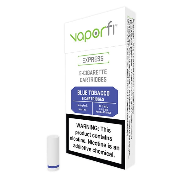 Vaporfi Express Cartridges Blue Tobacco - 5 Pack