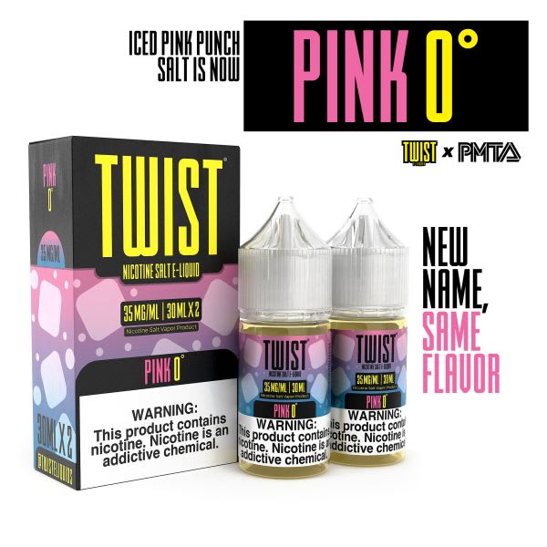 Twist Salts Pink 0° - 2 Pack