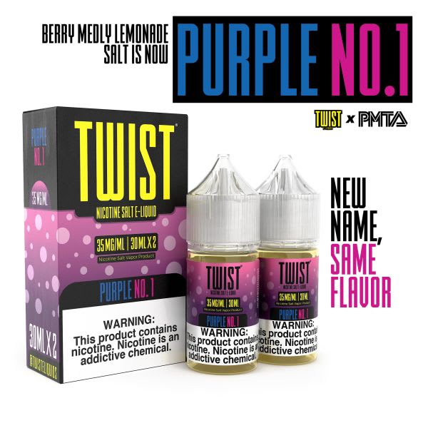 Twist Salts Purple No. 1 - 2 Pack