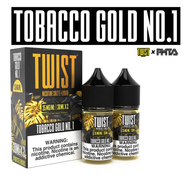 Twist Salts Tobacco Gold No. 1 - 2 Pack