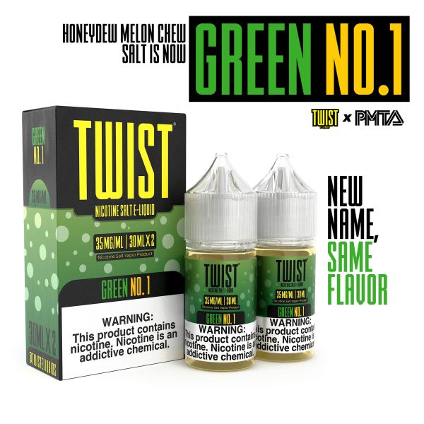 Twist Salts Green No. 1 - 2 Pack