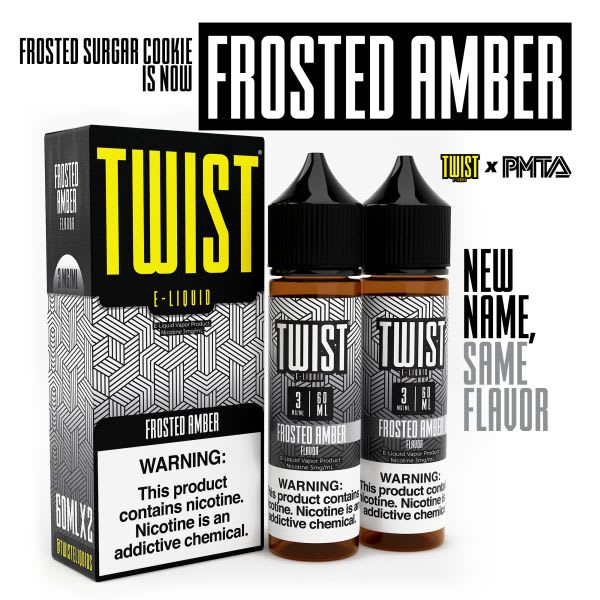 Twist Frosted Amber - 2 Pack