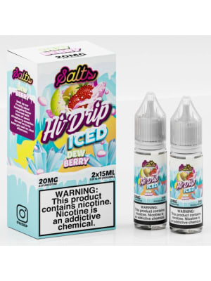 Hi-Drip Salts Iced Dew Berry - 2 Pack