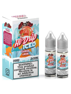 Hi-Drip Salts Iced Guava Lava - 2 Pack
