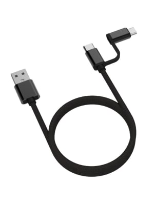 Pownergy Type-C 2 in 1 Cable