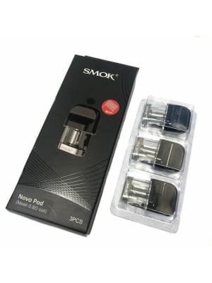 Smok Novo Replacement Pod with Mesh Coil - 3 Pack