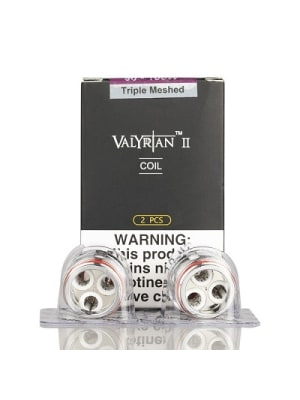 Uwell Valyrian II UN2-3 Triple Mesh Replacement Coil - 2 Pack