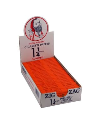 Zig Zag 1 1/4 Sz French Orange Papers