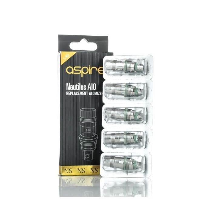 Aspire Nautilus BVC NS Replacement Coils 5 pack Vaporbeast