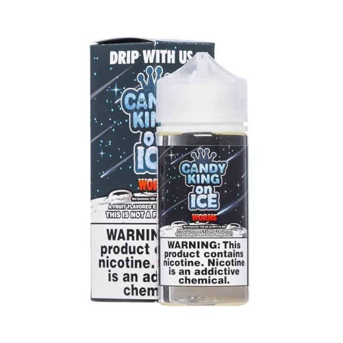 Candy King on Salt Iced Worms Eliquid Vaporbeast
