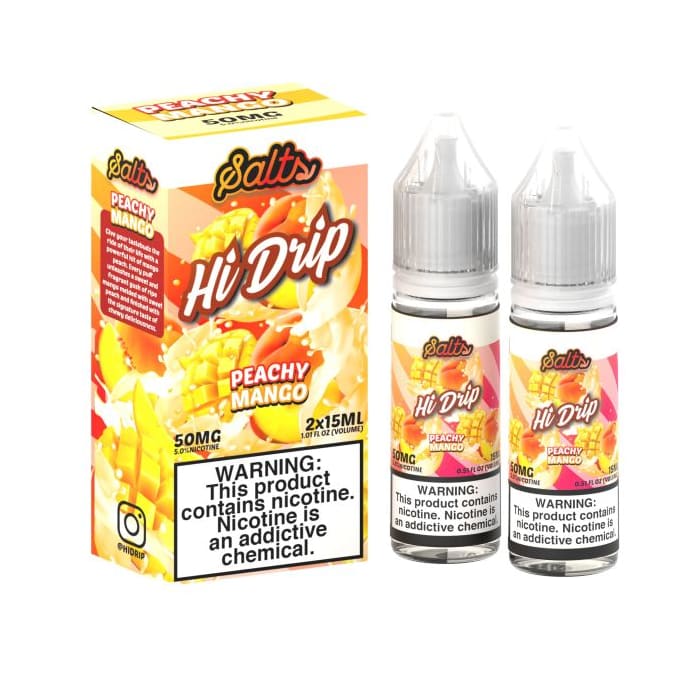 Hi-Drip Salt Peachy Mango - 2 Pack