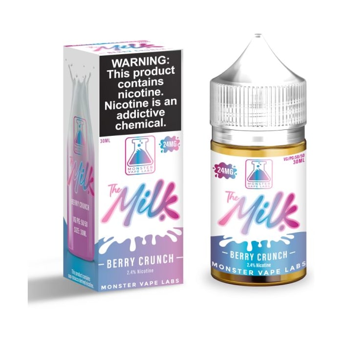Monster Vape Labs The Milk Synthetic Salts Berry Crunch