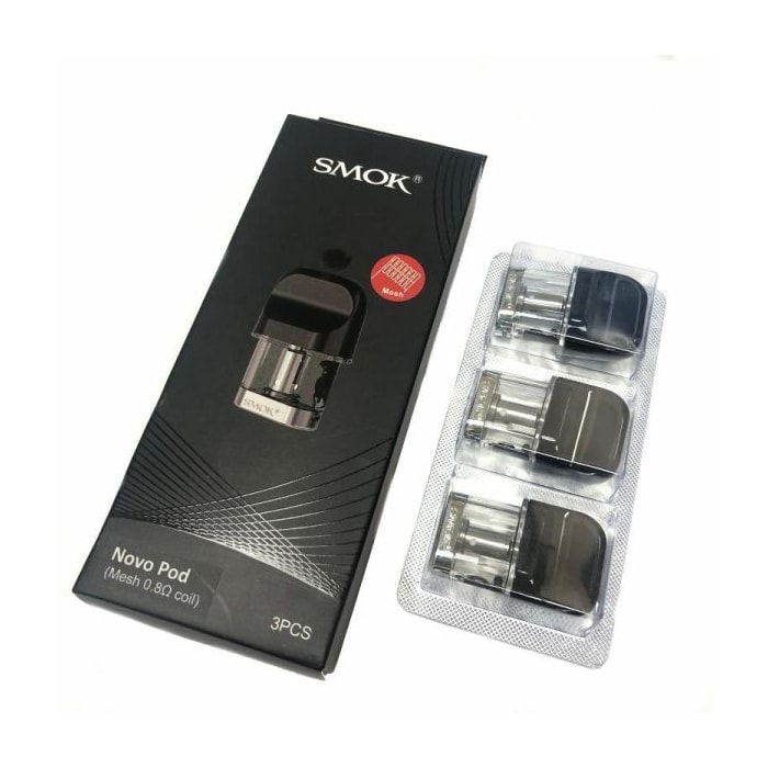 Smok Novo Replacement Pod with Mesh Coil - 3 Pack