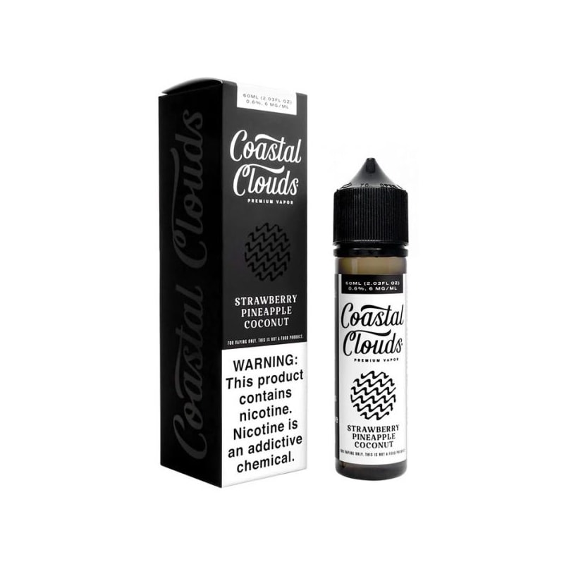 Coastal Clouds Strawberry Pineapple Coconut Eliquid Vaporbeast
