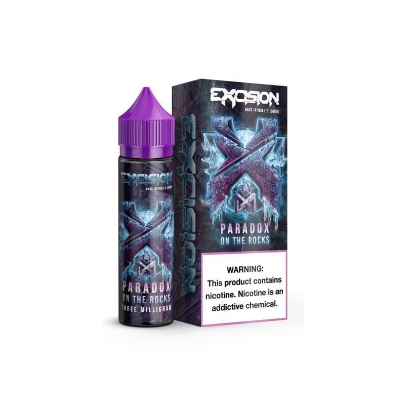 Antidote Vape Juice Paradox On The Rocks - Excision - Alt Zero - 60mL 3mg  Vape Juice Fruit Flavor