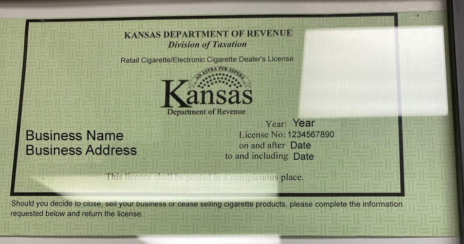 Kansas Vapor Permit