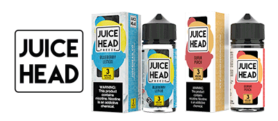 JUICE HEAD E-LIQUID & POUCHES