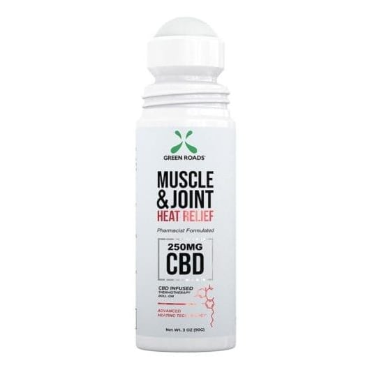 Green Roads Heat Relief CBD Muscle and Joint RollOn CBD Vaporbeast