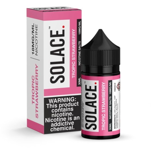 Solace Salts Tropic Strawberry Eliquid Vaporbeast