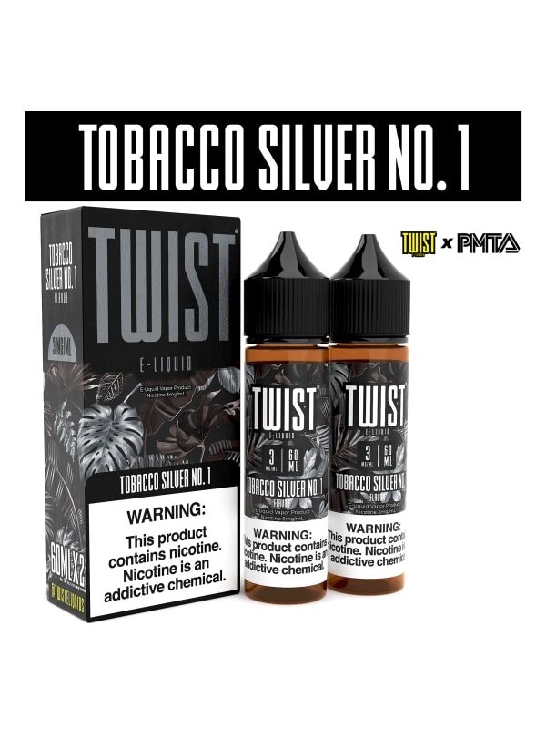 Twist Tobacco Platinum No. 1 2 Pack Eliquid Vaporbeast