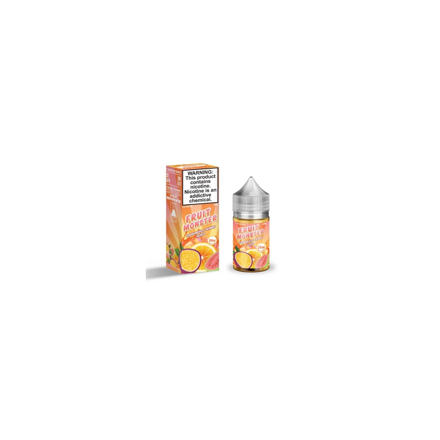 Monster Vape Labs Fruit Monster Salt Passionfruit Orange Guava EJuice Vape  Juice Near Me