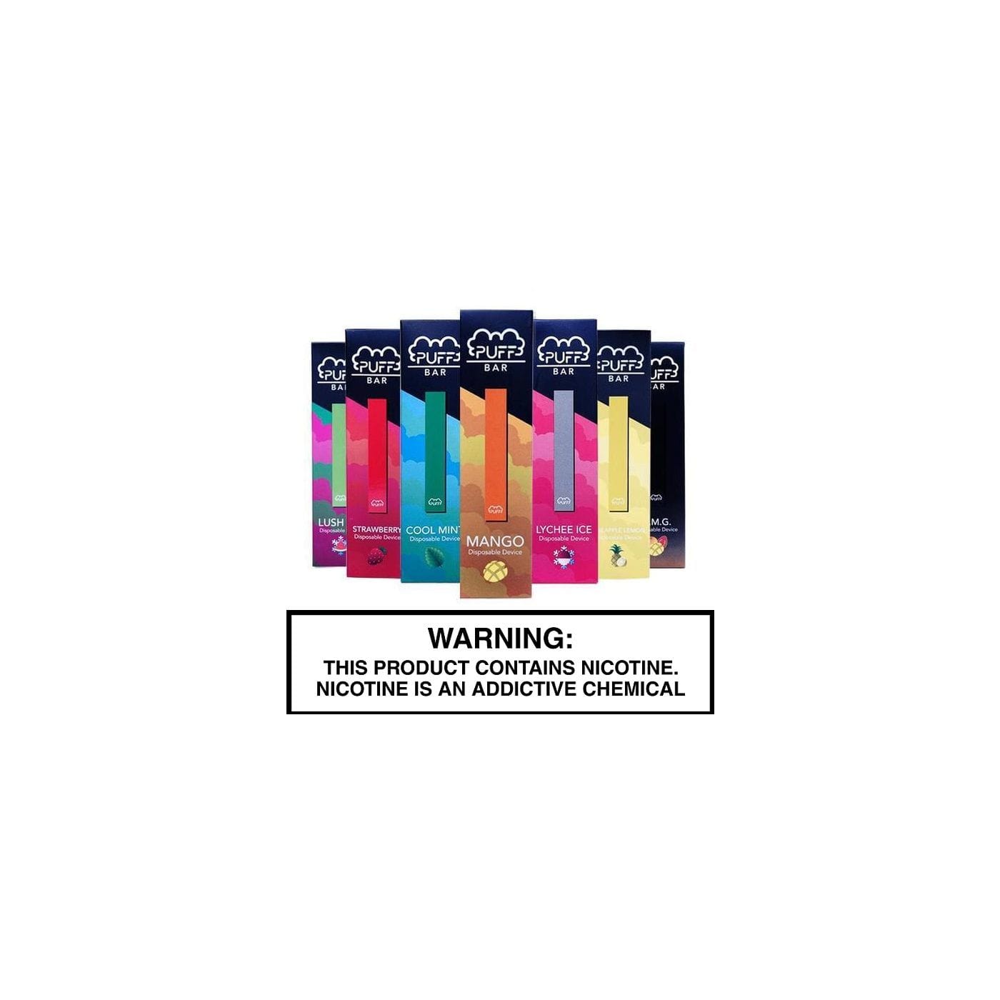 Puff Bar Disposable 10 Pack Disposables Vaporbeast