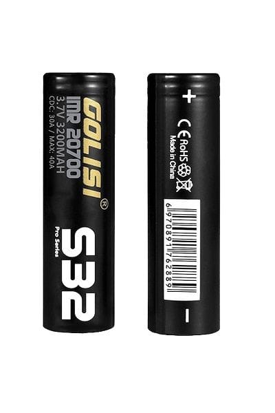 Golisi S32 20700 3200MAH Battery - Quality Materials